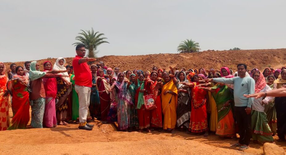 Empowering MNREGA Workers: Voter Awareness Program Conducted in Charama Development Block