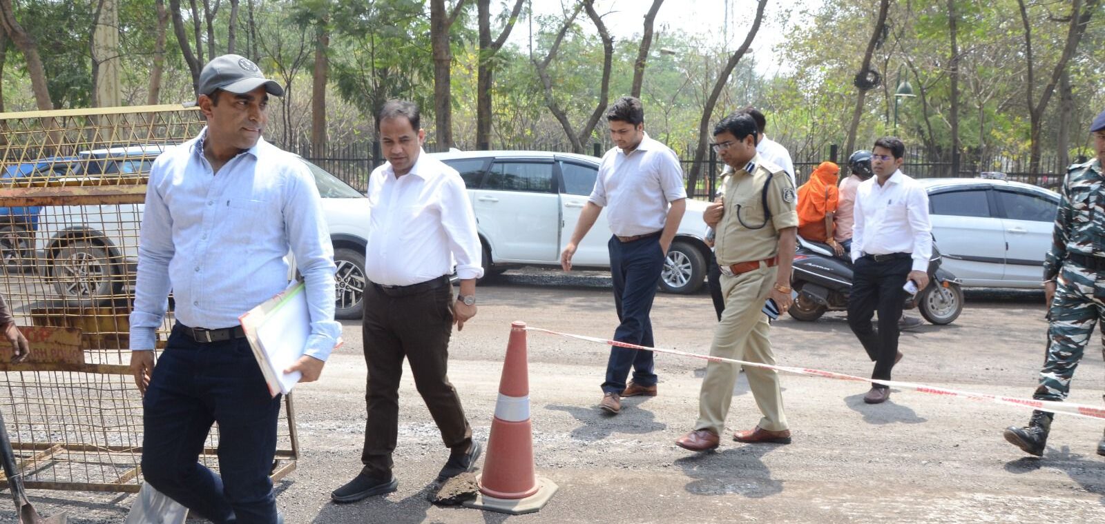 Collector Directs Swift Completion of Zero Point Assembly Road Construction