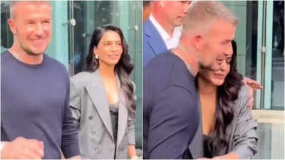 Samantha Ruth Prabhu gets snapped with David Beckham; video goes viral |