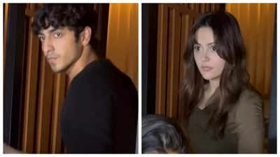 Ahaan Panday and Aneet Padda grab dinner together after DENYING dating buzz – WATCH |