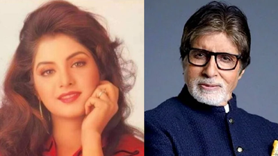 When Divya Bharti’s mum told her not to wash hands for ‘10 days’ after meeting Amitabh Bachchan: ‘Mere saath haath milaya….’ | Hindi Movie News