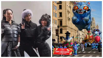EJAE, Audrey Nuna and REI AMI aka HUNTR/X bring ‘KPop Demon Hunters’ to the 2025 Macy’s Thanksgiving Day parade with electrifying ‘Golden’ performance – WATCH |