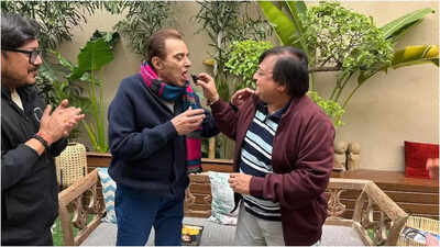 Rakesh Bedi gets emotional remembering Dharmendra; says the late star fed him cake on his birthday during their last shoot | Hindi Movie News