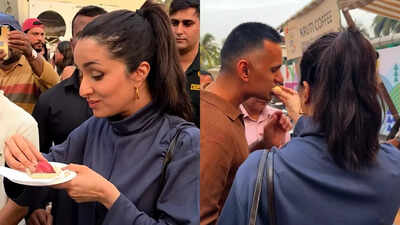 Shraddha Kapoor sweetly feeds rumored beau Rahul Mody ‘mochi’; Video goes viral – WATCH NOW |