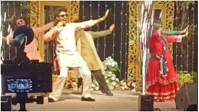 Kartik Aaryan grooves to Salman Khan’s ‘Jeene Ke Hain Chaar Din’ and ‘Lollipop Lagelu’ at his sister’s sangeet; video takes over the internet – Watch |