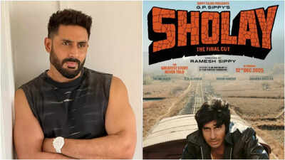 Did you know Abhishek Bachchan never watched Amitabh Bachchan’s ‘Sholay’ on the big screen? Actor reveals his lifelong dream is set to come true |