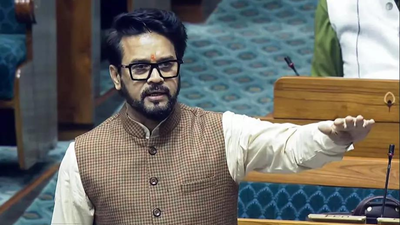 Anurag Thakur seeks action against TMC MP for vaping in Parliament | India News