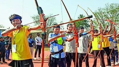 This Hidma’s bow & arrow shoots at straw targets | India News