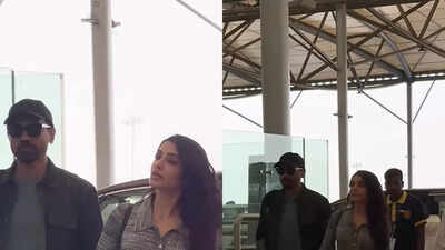 Samantha Ruth Prabhu and Raj Nidimoru’s first public appearance post marriage; Couple spotted at Hyderabad airport | Telugu Movie News