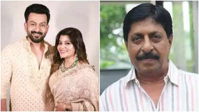Prithviraj Sukumaran’s wife Supriya Menon slams selfie-takers at Sreenivasan’s funeral, calls out invasion of privacy |