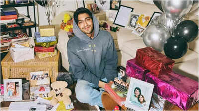 Ahaan Panday celebrates his birthday surrounded by fan gifts, ‘Saiyaara’ hoodie, pens a thank you note: ‘All love here always’ |