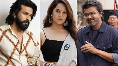 Rashmika Mandanna twins with Vijay Deverakonda during vacation, Anasuya Bharadwaj’s reply to trolls, Thalapathy Vijay arrives in Malaysia: Top 5 South newsmakers of the day |