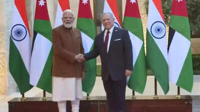 Jordan visit: PM Modi meets King Abdullah II in Amman; leaders discuss Gaza, counter-terrorism | India News