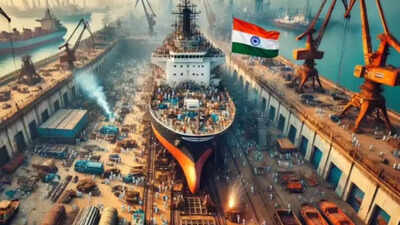 Government unveils Rs 44,700 cr shipbuilding push to boost domestic capacity | India News