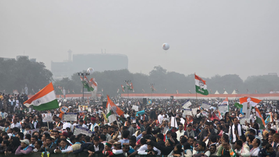 ‘Real agenda clear’: BJP alleges ‘Congress wants to eliminate PM Modi’; flags ‘abusive language’ at ‘vote theft’ rally | India News