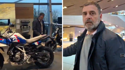 ‘Our manufacturing is declining’: Rahul Gandhi visits BMW factory in Munich, takes guided tour – watch | India News