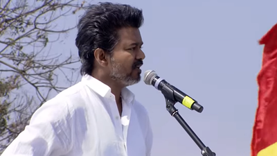 ‘Pure force vs evil force’: TVK Vijay’s big charge against DMK ahead of 2026 polls; first rally after Karur stampede | India News
