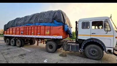 Fallen liquor truck uncorks loot in Gujarat | India News