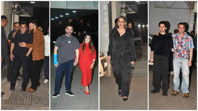 Arbaaz Khan and Sshura Khan celebrate second wedding anniversary as Salman Khan, Salim Khan and family gather at Sohail Khan’s home |