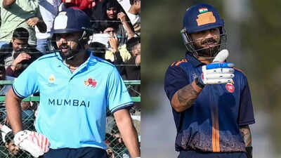 Duck for Rohit Sharma, 77 for Virat Kohli: Fans endure a rollercoaster day at Vijay Hazare Trophy | Cricket News