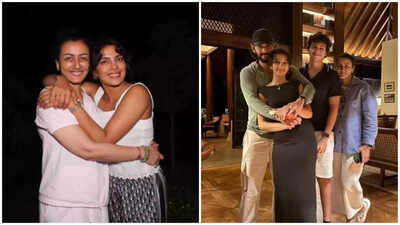 Namrata Shirodkar looks back at 2025 with unseen family moments featuring Mahesh Babu, Priyanka Chopra, Sitara and Gautam | Hindi Movie News