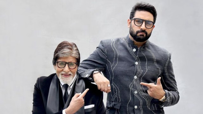 Amitabh Bachchan says Abhishek Bachchan brings ‘pride and respect’; asks ‘what have I done to be deserving?’ | Hindi Movie News