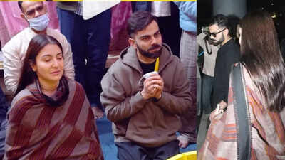 Virat Kohli’s attention and gesture towards Anushka Sharma wins the internet, fans say, ‘nazar mat lagaao’ |