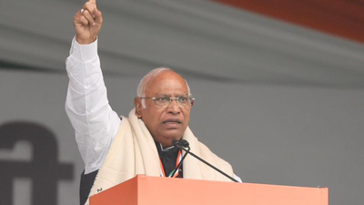 ‘Didn’t go for son’s operation’: Kharge addresses Congress mega rally to ‘save 140 crore people’; calls BJP ‘gaddar’ | India News