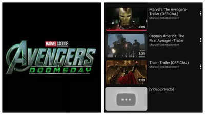 ‘Avengers: Doomsday’ Trailer: ‘Private video’ on Marvel’s YouTube page sparks frenzy over trailer release |