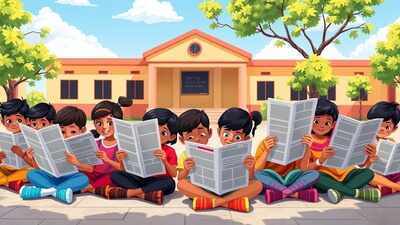 Newspaper reading now a must for students in UP government schools | India News