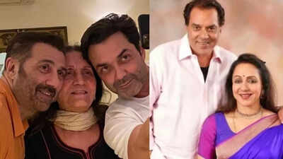 ‘Good that Hema Malini did not attend Dharmendra’s prayer meet organised by Sunny Deol, Bobby Deol and family and organised a separate one,’ says Gaiety-Galaxy owner Manoj Desai: ‘Before any controversy…’ |
