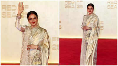 Rekha delivers a heartfelt, poetic speech at Umrao Jaan Red Sea International premiere, ‘I learnt what not to do’ | Hindi Movie News