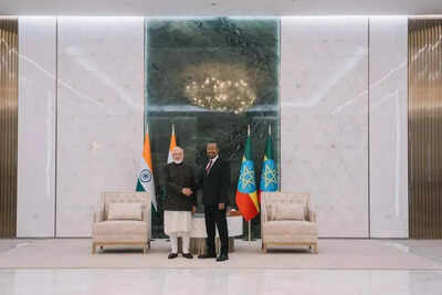 ‘The Great Honour Nishan of Ethiopia’: PM Modi conferred country’s highest civilian award in Addis Ababa | India News