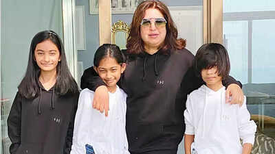 Farah Khan was advised to reduce one baby when she concieved triplets via IVF: ‘The doctor said it was risky’ |