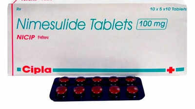 Govt bans high-dose nimesulide painkiller pills citing health risk | India News