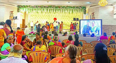 IndiGo fiasco: Grounded by chaos, couple joins own reception online | India News