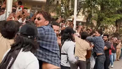 After Nidhhi Agerwal, Samantha Ruth Prabhu, Harshvardhan Rane gets mobbed by crowds, fans pull his shirt as he promotes ‘Ek Deewane Ki Deewaniyat’ OTT release, video goes viral |