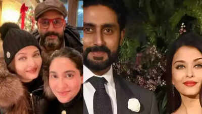 After Ranveer Singh and Deepika Padukone, Aishwarya Rai and Abhishek Bachchan were spotted in New York; the couple enjoyed a quiet winter break | Hindi Movie News