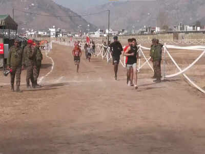 Hundreds participate in Army-sponsored marathon near LoC in J-K’s Poonch | India News