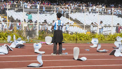 ‘Legend like Lionel Messi deserved better’: Former India cricketer loses cool after Kolkata ruckus | Football News
