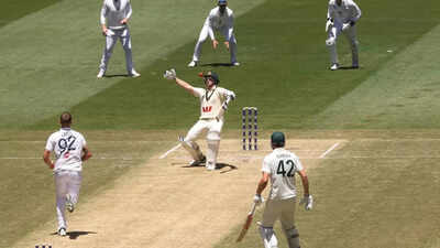 ‘Ball was just sitting in the grass’: Steve Smith breaks down why no one could settle on MCG deck | Cricket News