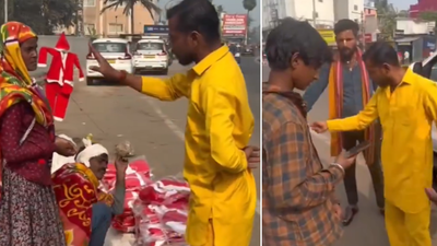 ‘Yeh Hindu rashtra hai’: Santa hat sellers on road harassed in Odisha; told they can’t sell Christmas items in ‘land of Jagannath’ — watch | India News