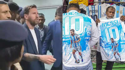 Lionel Messi mania takes over as thousands turn out to welcome Argentine icon | Football News