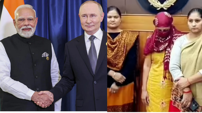 Evening news wrap: Putin set to arrive in India shortly; Panipat woman arrested for child murders & more | India News