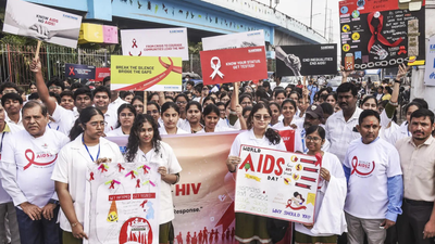 India’s AIDS deaths down 81% since 2010, infections fall 49% | India News