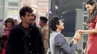 Smriti Mandhana wedding postponed: Palash Muchhal seen in public for the first time – Watch | Cricket News
