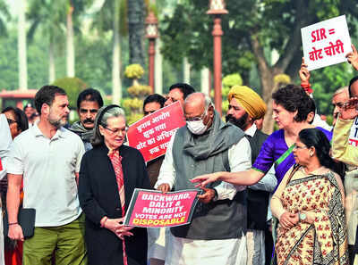 Parliament truce: Govt agrees to SIR debate on Dec 9; Rijiju blames oppn for logjam | India News