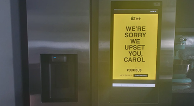 Did a smart fridge ad for Apple TV+’s Pluribus drive a UK woman to psychosis? What we know |