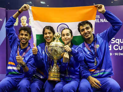 ‘Entire nation is proud’: PM Modi hails India’s historic maiden Squash World Cup triumph | More sports News