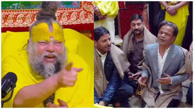 ‘Mansukha mein hi tha’: Rajpal Yadav makes Premanand Ji Maharaj laugh with his sweet and honest interaction – Watch |